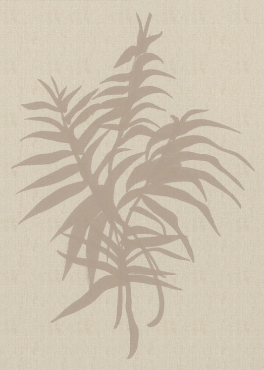 Plant Neutraal | Canvas