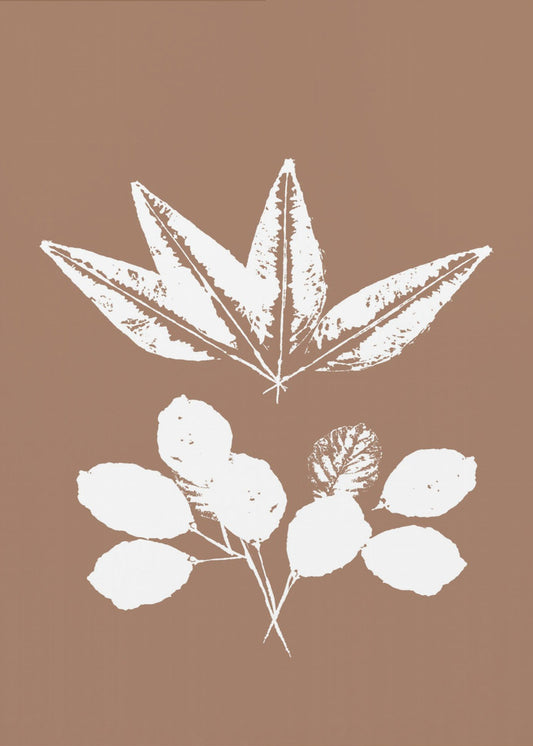 Botanische silhouetten | Canvas