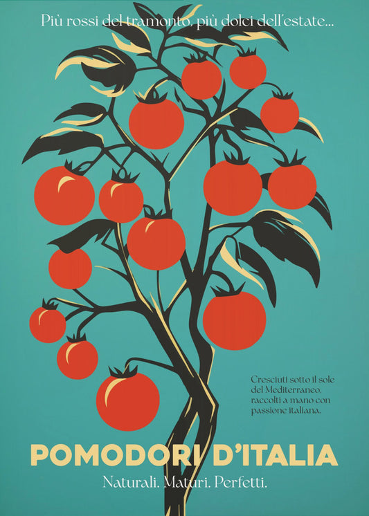 Levendige rode tomaten | Canvas