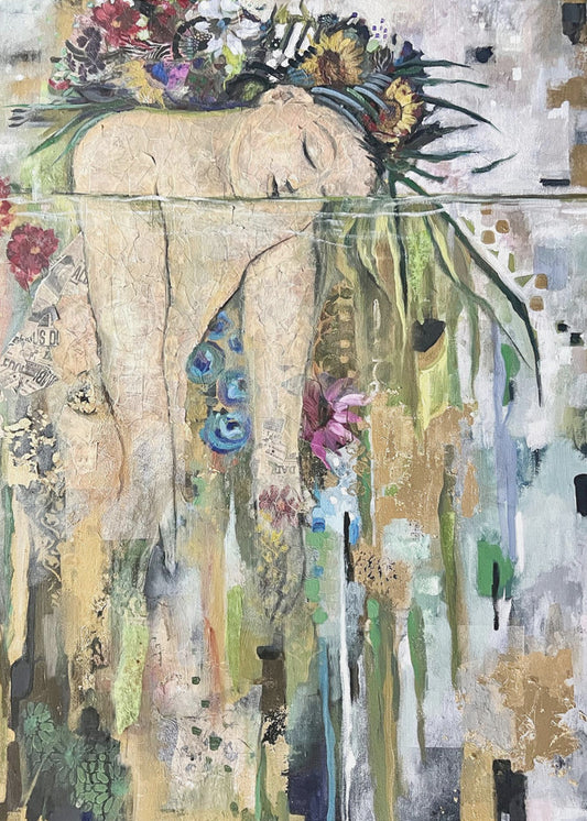 Zwevend in een droom | Canvas