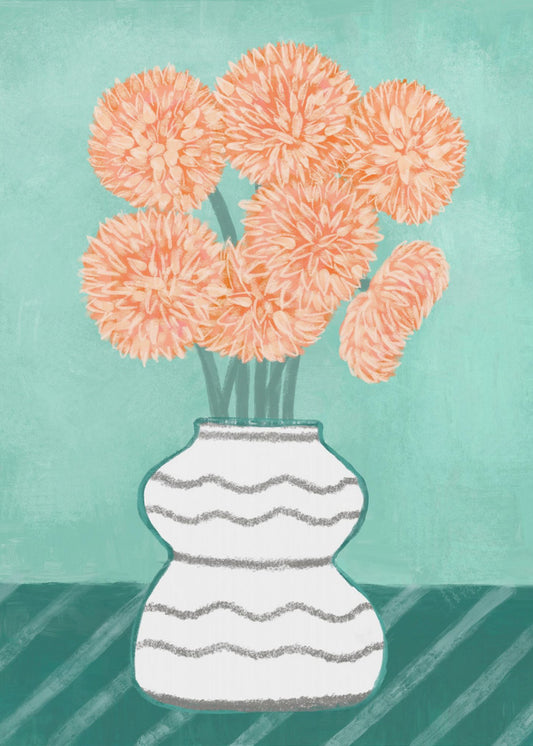 Perzikbloesems | Canvas