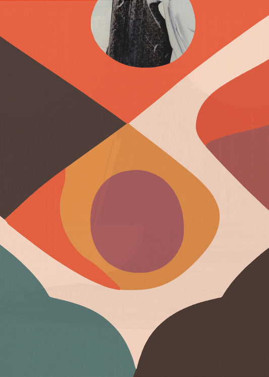 Geometric Forms And Muted Colors | Canvas