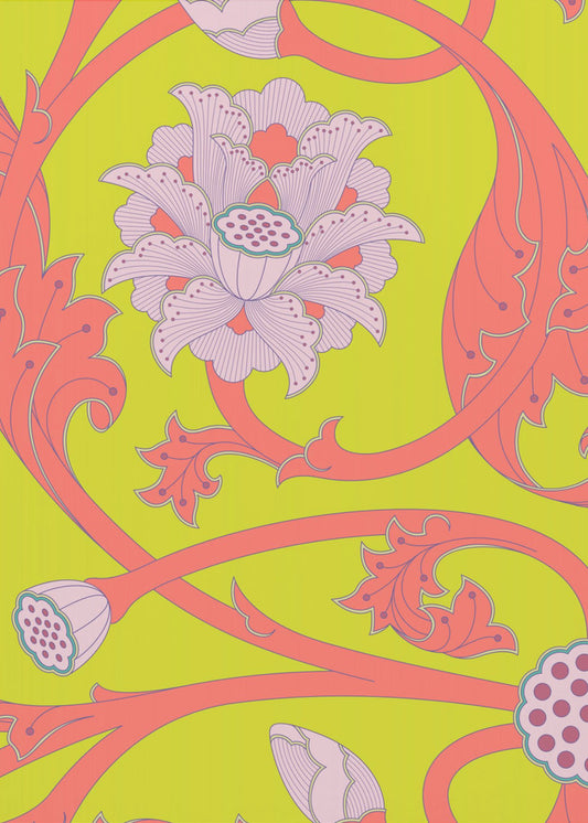 Bloemengrilligheid | Canvas