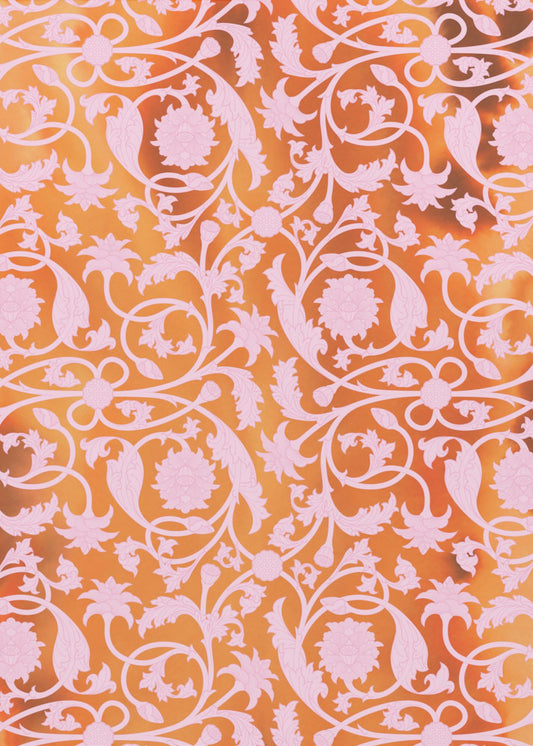 Sierlijke bloemendans | Canvas