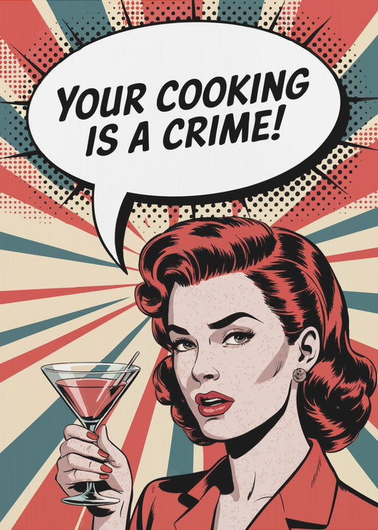 Retro Culinaire Roast | Canvas