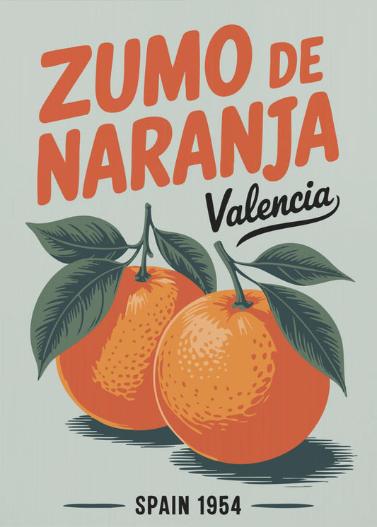 Valencia-sinaasappels | Canvas