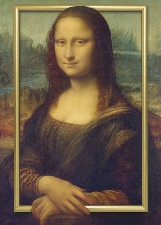 Mona, opnieuw ingelijst | Canvas