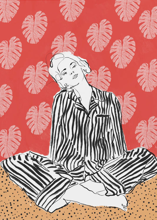 Serenity In Stripes | Poster