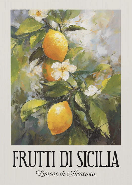 Fruit van Sicilië | Canvas