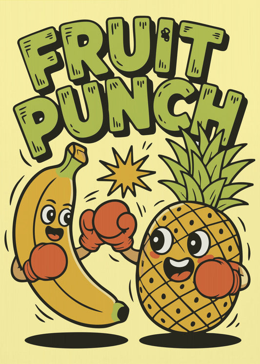 Fruit Punch Roze | Canvas
