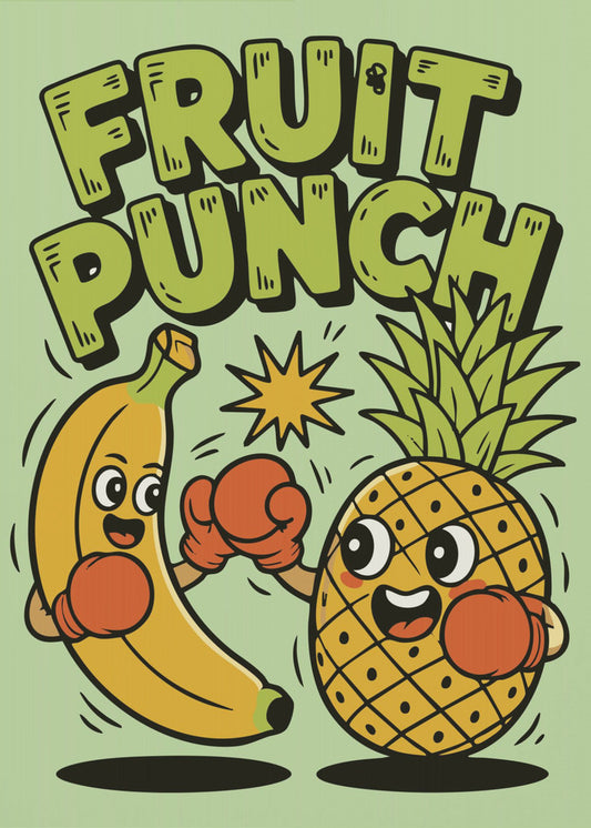 Fruit Punch Roze | Canvas