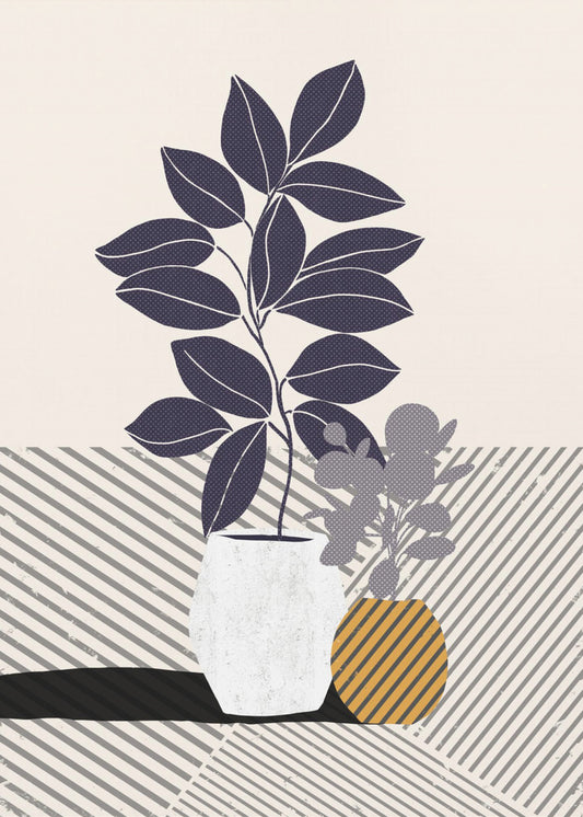 Vase B By Catsanddotz 5 To 7      30 X 42 Inches L | Canvas