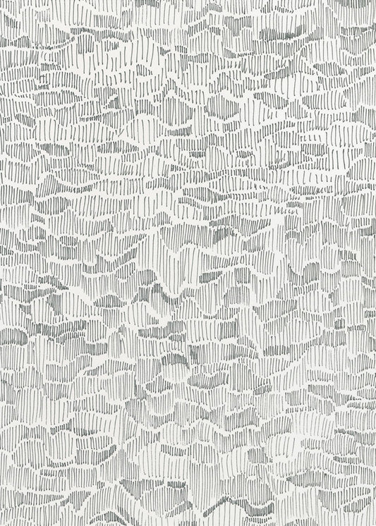 Reflecties op water Doodle | Canvas