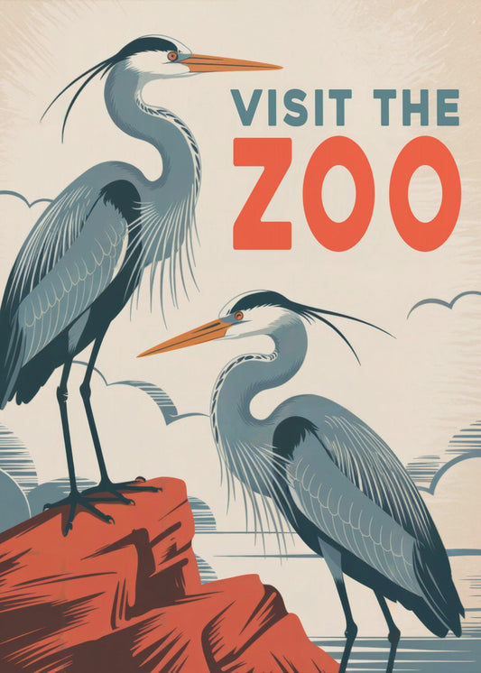 Bezoek de dierentuin | Canvas