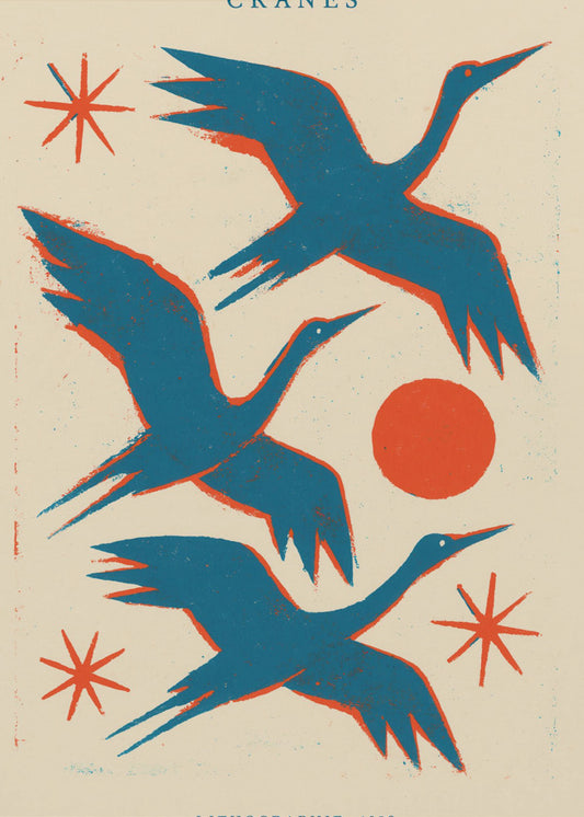 Kranenlithografie | Canvas