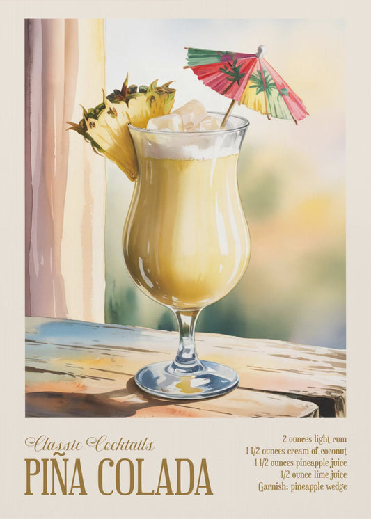 Klassieke cocktails - Piña Colada | Canvas