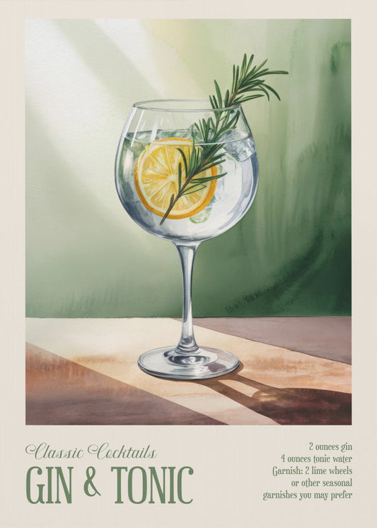 Klassieke cocktails - Gin-tonic | Canvas
