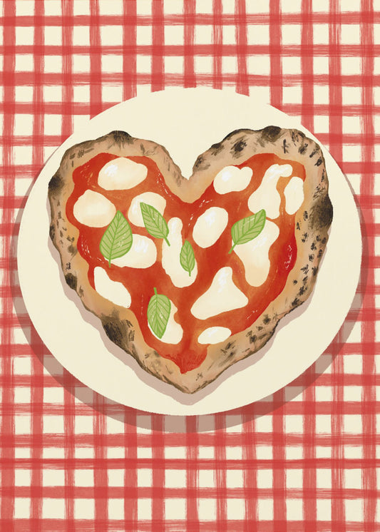 Pizza Hart gecheckt | Canvas