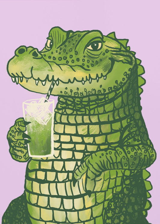 Matcha krokodil | Canvas
