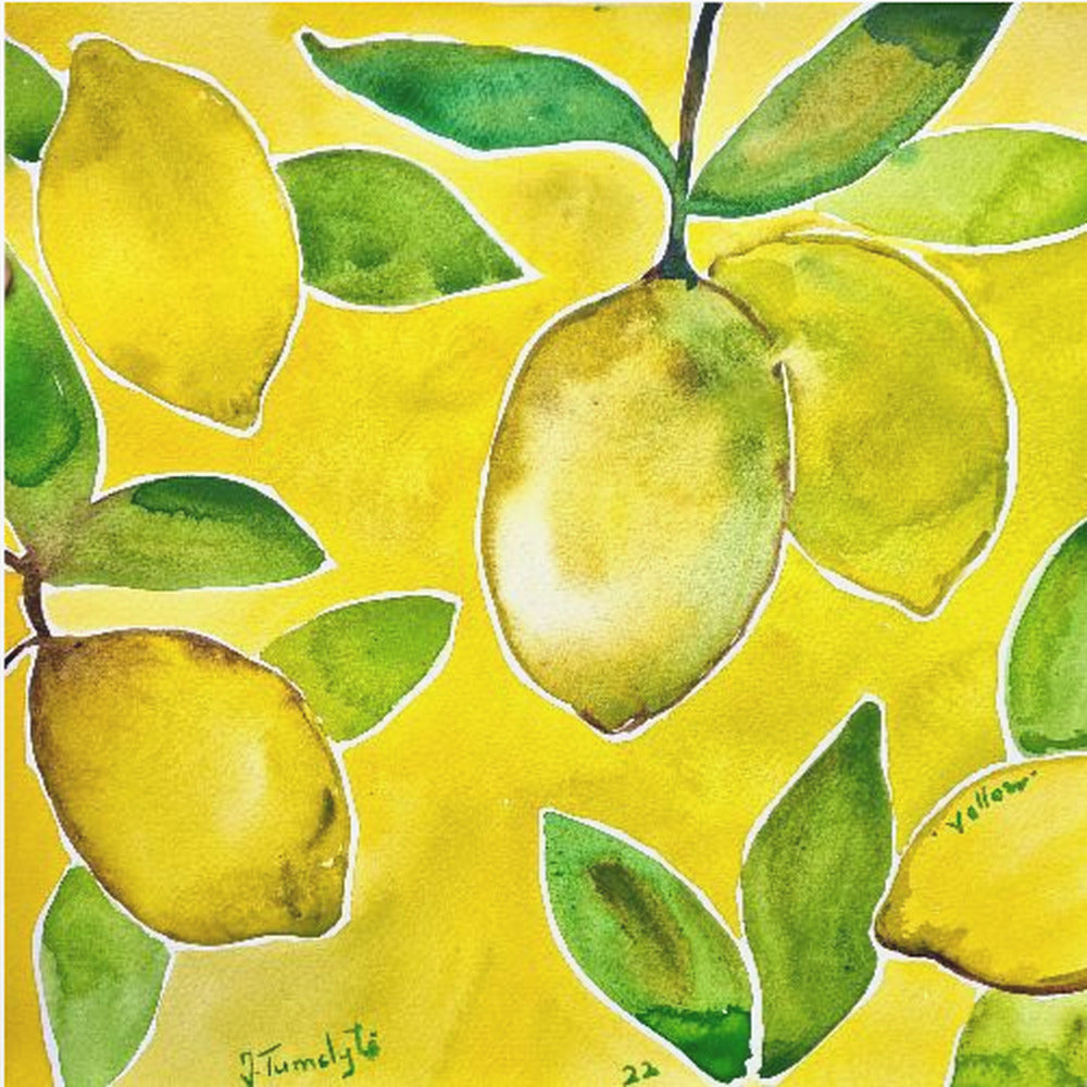 Yellow Lemons | Canvas