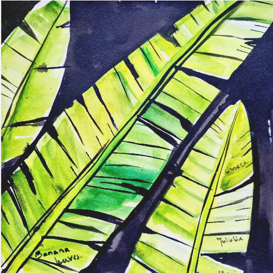 Bananenbladeren | Canvas