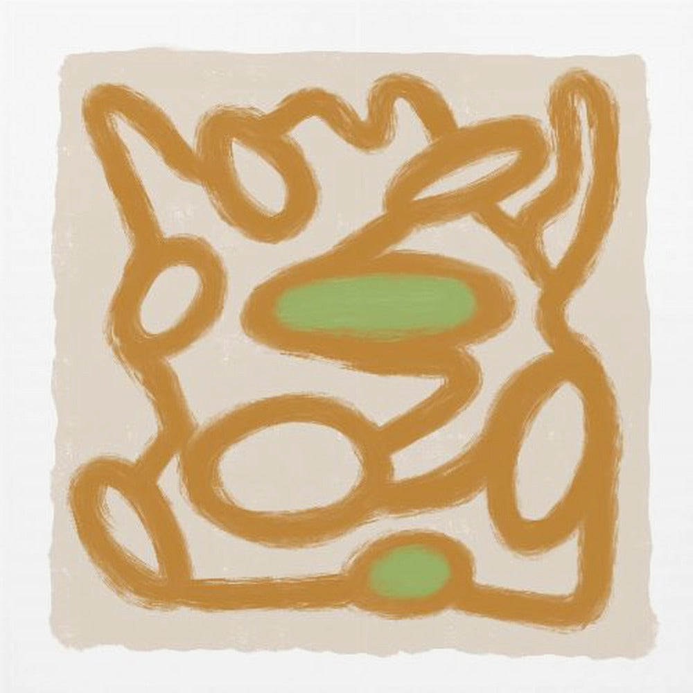 Bruine Krabbel 1 | Canvas