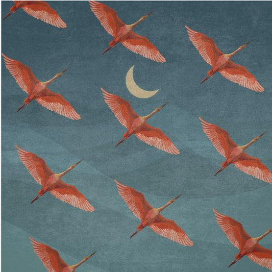 Crimson Flight Nights | Canvas