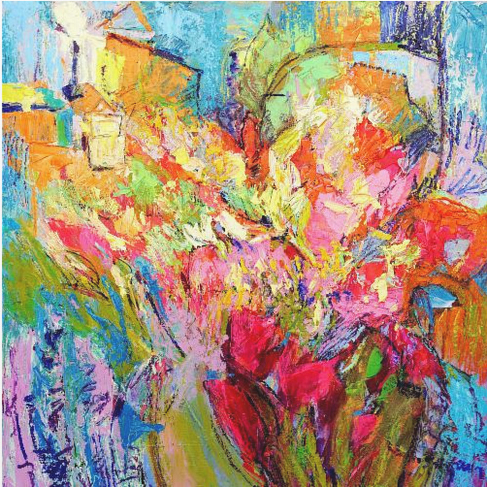 Schitterende Bloeiende Scape | Canvas