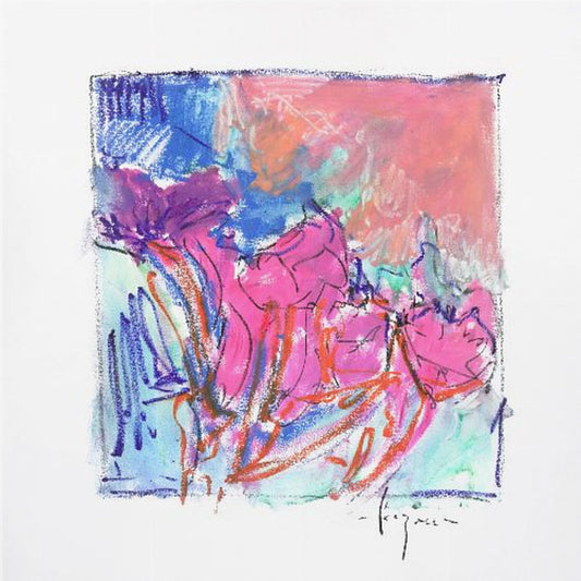 Levendige bloesems | Canvas