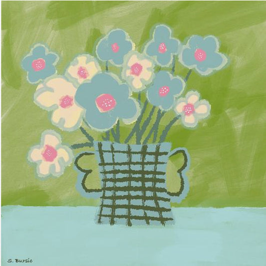 Blue flowers | Poster