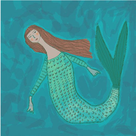 Mermaid BLUE | Poster