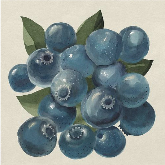 Blauwe bessen | Poster