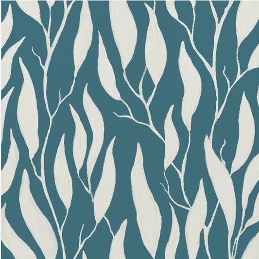 Rustige hangende eucalyptustakken geschilderd in gouache | Canvas