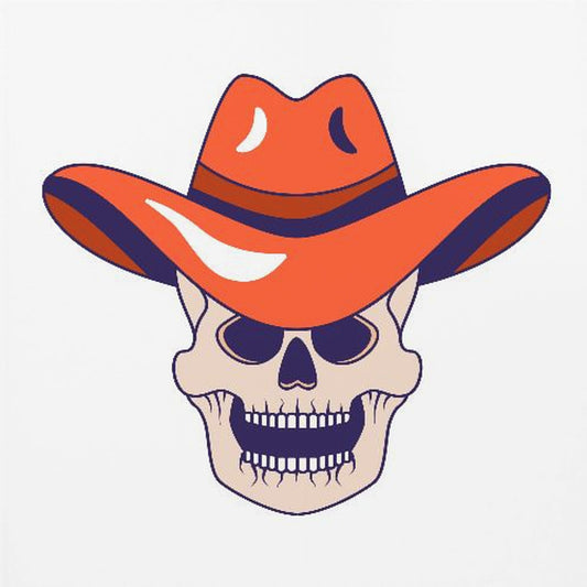 Cowboy Schedel Icoon | Canvas