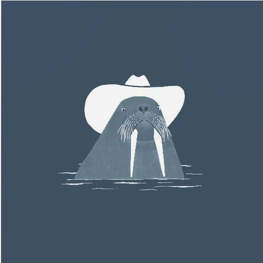Hank de Cowboy Walrus | Poster