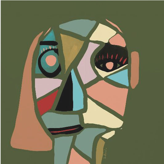 Abstract gezicht | Poster