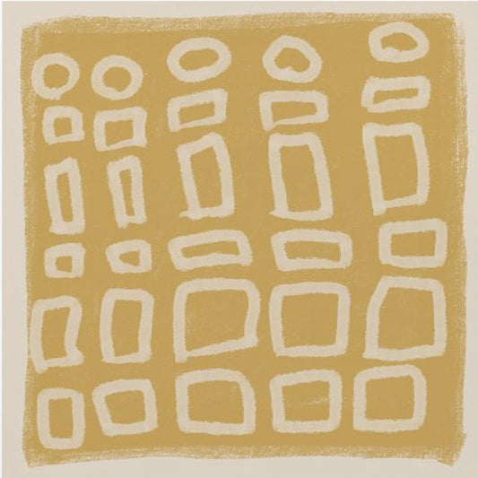 Abstracte vierkanten en cirkels | Canvas