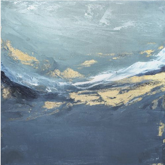 Een vredig zeegezicht | Canvas