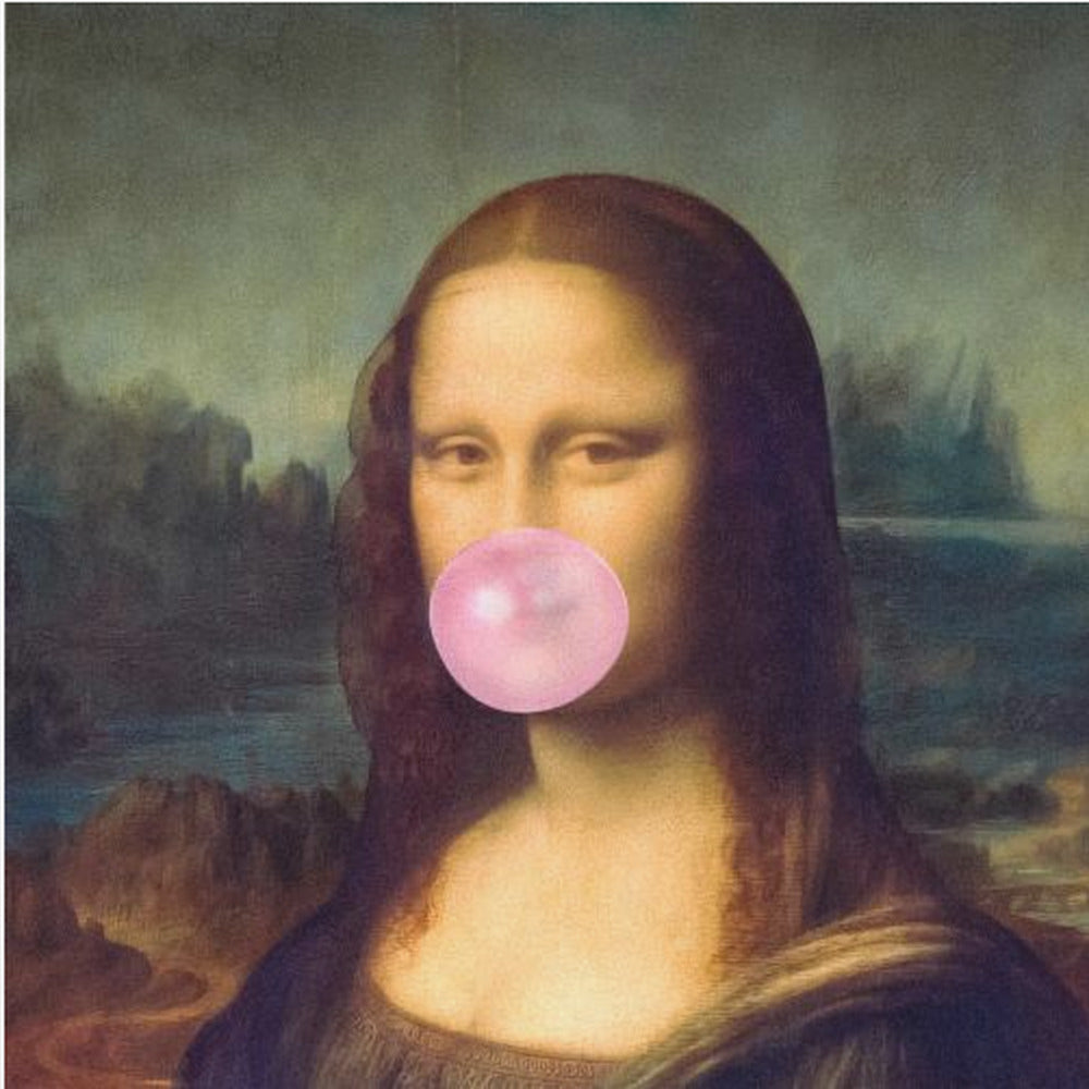 Mona Lisa Bubblegum | Canvas