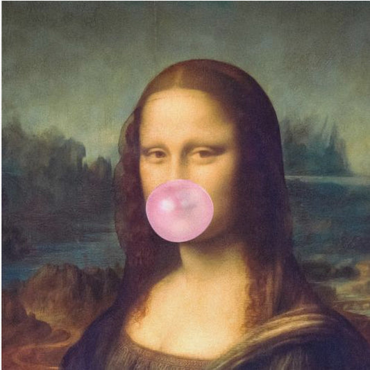 Mona Lisa Bubblegum | Canvas