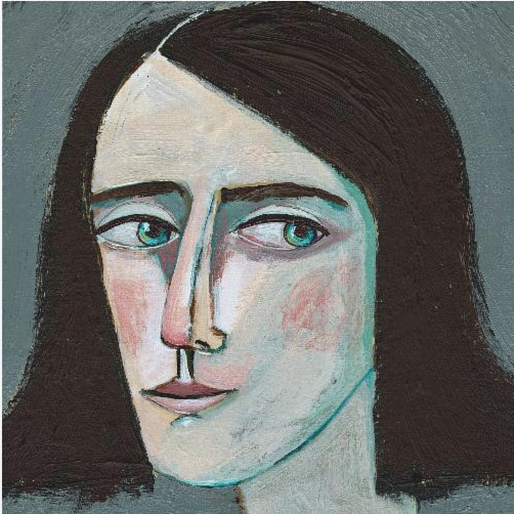 Portret van een vrouw met een gezicht - Kijk nooit terug | Poster