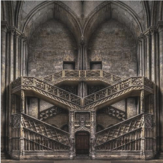 Eerbetoon aan Escher | Canvas